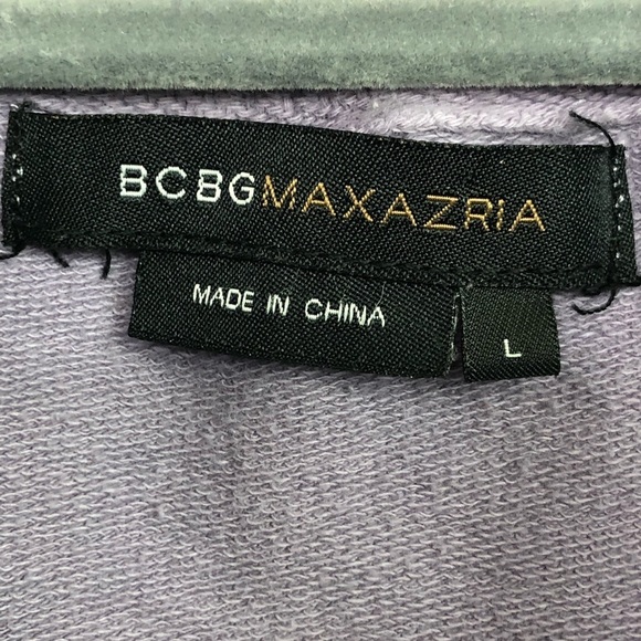 Bcbg Max Azria lavender embellish zip up jacket - Picture 6 of 10